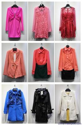 百丝秋冬库存服装批发 品牌尾货与折扣女装采购指南及图片展示